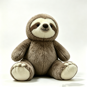 Peluche personalizado de animal de la selva, peluche de perezoso, peluche de perezoso del bosque, almohada de peluche de perezoso. - Product Image 3