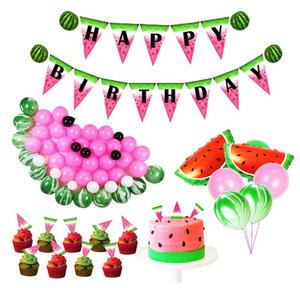Decorazioni per il primo <span class=keywords><strong>compleanno</strong></span> per ragazze Banner di buon <span class=keywords><strong>compleanno</strong></span> One in A melone Cake Topper anguria <span class=keywords><strong>1</strong></span> ° <span class=keywords><strong>compleanno</strong></span> Party <span class=keywords><strong>Set</strong></span> - Product Image 3