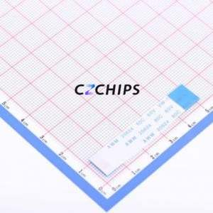 JS05B-18P-050-4-8 FFC Cable (Flexible Flat Cable) P=0.5mm Connector 18P 0.5mm 0.3mm Reverse - Product Image 1