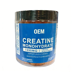 Gomitas de Creatina Monohidrato para Adultos, Pre-Entrenamiento, Impulsan la Energía y el Crecimiento Muscular, Venta Caliente, Soporte OEM, Personalizables - Product Image 1