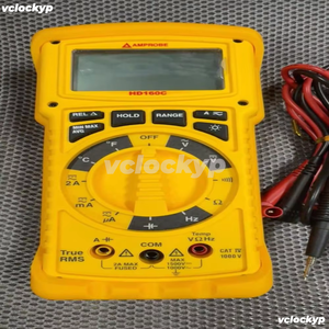 Multimètre Fluke AMPROBE HD160C, valeur vraie effective, prend en charge 1500V DC, 1000V AC - Product Image 1