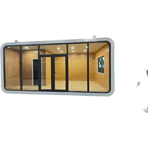 Tùy Chỉnh Xách Tay 20-Chân 40-Chân Của Apple Cabin <span class=keywords><strong>Modular</strong></span> Viên Nang Màu Xanh Lá Cây <span class=keywords><strong>Container</strong></span> Nhà Sang Trọng 2 Để 3-Phòng Mini Biệt Thự Văn Phòng Khách Sạn - Product Image 5