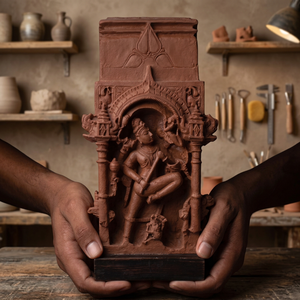Arte Clásico del Templo Indio Gajasura Vadha del Siglo X - Product Image 3