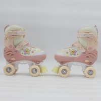 Nouveaux patins à roulettes réglables pour l'extérieur, roulements 608Z, cadre en plastique, roues en PVC clignotantes - Haute qualité