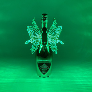 Câu lạc bộ đêm ủng hộ nhấp nháy VIP dịch vụ thanh rượu sâm banh chai LED sparklers Led bướm Sparkler <span class=keywords><strong>Stick</strong></span> - Product Image 5