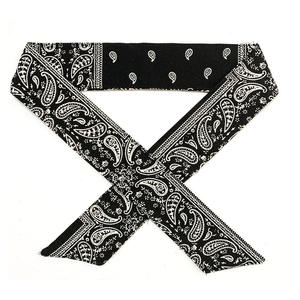 <span class=keywords><strong>Bandeau</strong></span> de sport personnalisé avec logo imprimé, motif paisley, tennis, yoga, fitness, course à pied, antidérapant, type <span class=keywords><strong>ninja</strong></span> - Product Image 3