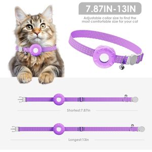 Collier GPS HONGTOP H pour chat, étanche IPX7, suivi en temps réel via Bluetooth pour Apple Find My iOS, surveillance des animaux de compagnie - Product Image 5