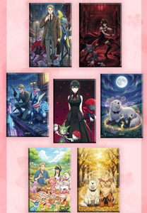 การ์ดสะสมอนิเมะโปเกมอน YQ Wholesale คุณภาพสูง พิมพ์สีสันสดใส คอลเลคชั่นพิเศษ ซีลปิดผนึกอย่างดี การ์ดแฟนอาร์ต - Product Image 4