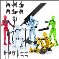 Figura de Acción Personalizable T13, Modelo de PVC Impreso en 3D, Ensamblaje DIY, Juguete Coleccionable, Figuras Decorativas para Niños, Nuevo
