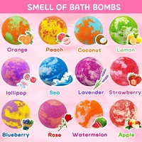 Coffret Cadeau Premium OEM Personnalisé de Jouets Licorne Bio de Luxe, Boules de Bijoux Surprise et Bombes de Bain Effervescentes Éclatantes pour Filles