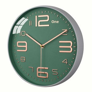 Orologio da parete rotondo da 12 pollici 30CM <span class=keywords><strong>per</strong></span> la decorazione di casa e ufficio orologio da parete con spazzata silenziosa - Product Image 4