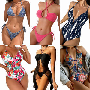 High Popularity Hot Selling <b>Thong</b> Swimwear New Arrival Stock Lots Swimwear, Fashion Style Swimwear Beachwear Sexy Casual Elegant - Product Image 1