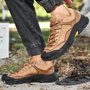 Chaussures de randonnée populaires pour hommes grande taille, résistantes à l'usure, confortables, polyvalentes, décontractées, pour le travail, en maille, tendance mode - Product Image 2