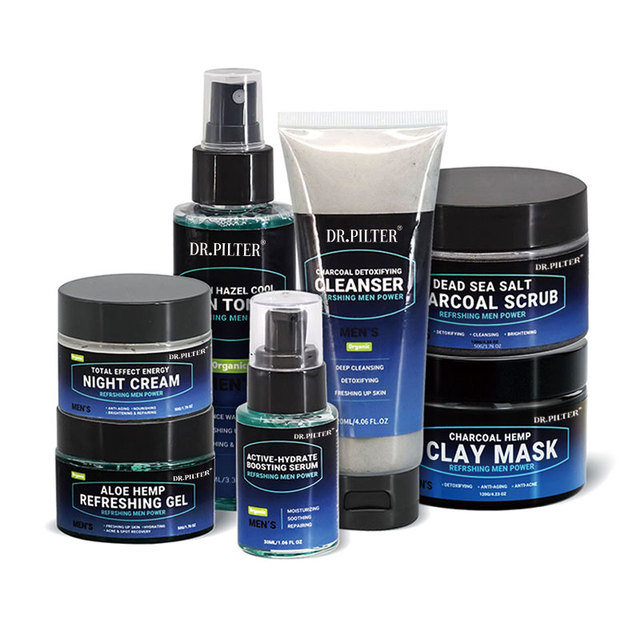 Men's Skincare Gift Set Helps Solve Pore Blockage Dark Circles Moisturizing Anti-aging Nourishing Skincare Set