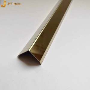 EX730 Stainless Steel Tile Trim <b>Corner</b> Edge Profile for Wall and Floor Tile Decoration Metal L Shape - Product Image 4