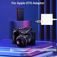 Câble OTG vers USB portable pour adaptateur de téléphone, clé USB, microphone, convertisseurs de disque dur, modèle BF-G502-01
