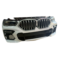 Untuk X6 G06 Kit Bumper & Radiator Bekas Berkualitas Tinggi Komponen Plastik Bodi Mobil Pemasangan Mudah Termasuk Lampu Depan & Modul