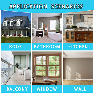 Agente impermeabile invisibile in poliuretano impermeabile sigillante adesivo <span class=keywords><strong>per</strong></span> bagno doccia <span class=keywords><strong>legno</strong></span> trasparente impermeabile rivestimento - Product Image 6