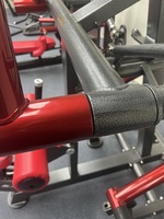 Máquina de remo sentado con carga de placas, entrenamiento de fuerza para espalda, fabricante de equipos de gimnasio