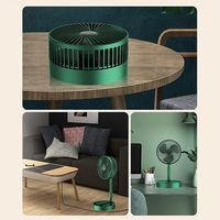 Ventilateur pliable USB rechargeable pour l'Afrique, mini-refroidisseur d'air portable rétro, ventilateur de circulation d'air pliable