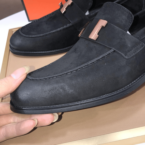 รองเท้าอ็อกซ์ฟอร์ด หนังวัวฟูลเกรน บุภายในด้วยยางโฟม/ลาเท็กซ์ พื้นรองเท้าด้านนอกทำจากยาง หนังวัวฟูลเกรน/ผ้าบุภายใน ใช้ได้ทุกฤดู - Product Image 6