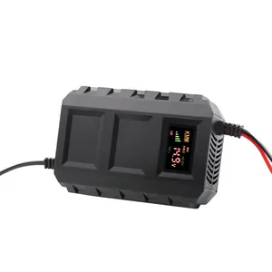 KMW 12V 10A Ladegerät mit LCD-Display Motorrad Autobatterie Blei Säure Lifepo4/Batterie Ladegerät