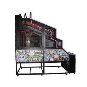 Juegos de arcade de baloncesto callejero que funcionan con monedas Juegos de baloncesto de puntuación electrónica LCD de 55 pulgadas a la venta - Product Image 2