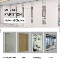 Cloison de bureau temporaire modulaire en MDF, murs amovibles, cloisonnement d'activités amovible, salle de sport, auditorium, salle de banquet