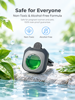 Diffuseur d'huiles essentielles liquide pour grille d'aération de voiture 4ml, écologique, 30 jours, non toxique, anti-fuite, usine OEM/ODM