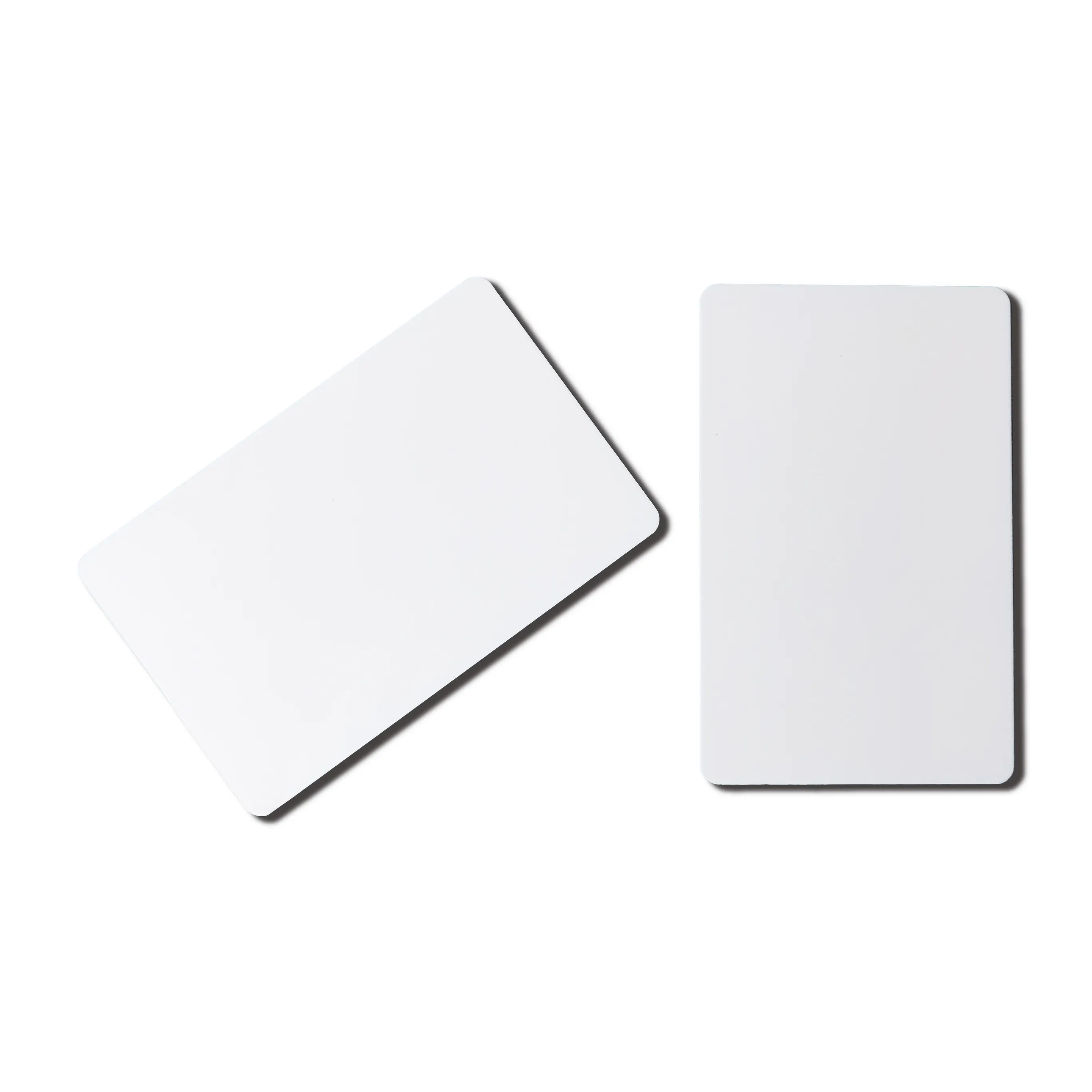 ज़ेबरा थर्मल आईडी कार्ड के लिए क्र80 सफेद खाली pvc प्लास्टिक कार्ड प्रिंटर
