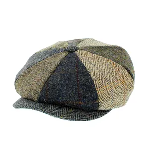 Chapéus de lã personalizado, chapéus de feltro para mulheres, chapéus de meninos de inverno