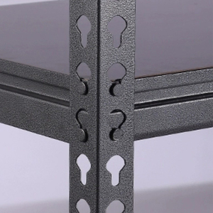 Estante y estante de exhibición sin pernos negros de gran oferta, estantes de Metal para almacenamiento en sala de estar - Product Image 6