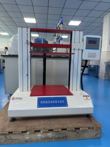 Tube Box Compression Tester (<span class=keywords><strong>BCT</strong></span>) | für Well pappkartons und Papier röhrchen | Horizontale Druckfest igkeits prüfung - Product Image 3