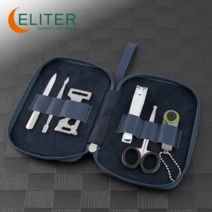 Eliter-Kit <span class=keywords><strong>de</strong></span> <span class=keywords><strong>manicura</strong></span> 6 en 1 para hombre, juego <span class=keywords><strong>de</strong></span> <span class=keywords><strong>manicura</strong></span> <span class=keywords><strong>y</strong></span> <span class=keywords><strong>pedicura</strong></span> portátil, gran oferta, venta al por mayor - Product Image 4