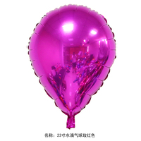 Ballons à hélium en forme de goutte d'eau, 23 pouces, personnalisés, vente en gros, usine, économique