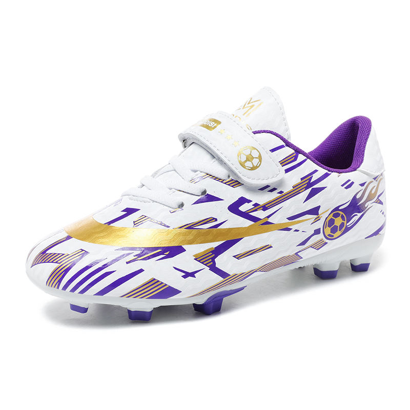 Wholesale Price Kids Soccer Cleats Outdoor Turf Girls Non-slip