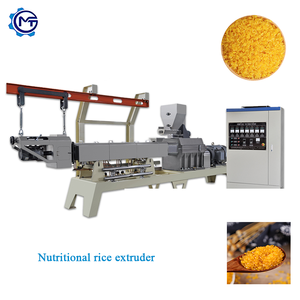 Línea de procesamiento de arroz instantáneo con control automático PLC, máquina para granos de arroz fortificados - Product Image 2