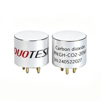Module de capteur de gaz CO2 NDIR DTS-GH-CO2, certification CE, haute stabilité, sortie analogique de tension/UART, garantie de 12 mois, acier inoxydable