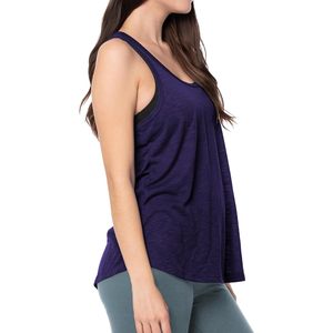 FOXA Women's <b>Racer</b> <b>Back</b> Tank <b>Tops</b> Burnout Slub Active Workout Multi Color Pack Breathable Knitted Spandex Polyester - Product Image 4