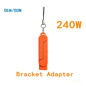 Soporte de Carga Móvil Tipo-C de 240W, Plegable y Portátil, Carga Rápida para Teléfono, Ideal para Jugar y Ver Películas - Product Image 1