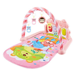 Alfombra de Juego para Bebés Fisher Mat Einstein, Plegable, para Estimulación Temprana, Educativa, de Plástico PP Suave, para Niños de 0 a 24 Meses - Product Image 1