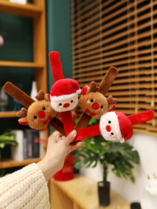 All'ingrosso babbo <span class=keywords><strong>natale</strong></span> Papa cerchio pupazzo di neve inverno accessori caldi per le vacanze auguri di <span class=keywords><strong>natale</strong></span> peluche - Product Image 5