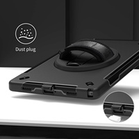 Support rotatif à 360° incassable avec support pour stylet, housses et étuis pour tablette Samsung Tab A11+ Plus 11 pouces, modèle SM-X230 SM-X236