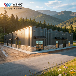 Estructura de Acero Galvanizado en Caliente para Almacenamiento en Hangares de Aviones, Certificación ISO9001, Carga de Viento de 200 km/h, Garantía de 5 Años - Product Image 1