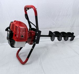 Taladro de tierra a gasolina de 2 tiempos y 52 cc con certificación CE para plantar árboles - Product Image 4
