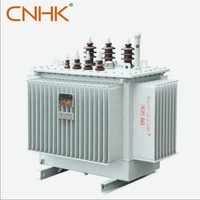 Transformateur de distribution toroïdal immergé dans l'huile à trois bobines en aluminium 1000 kVA 2500 kVA 11 kV 33 kV 38,5 kV pour l'énergie électrique