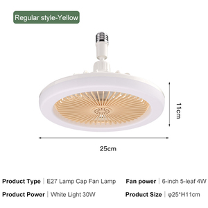 Moderner, einfacher, geräuscharmer Deckenventilator mit <span class=keywords><strong>LED</strong></span>-Licht, 3-stufig dimmbar, Touch-Steuerung, 3 Flügel, Fernbedienung für Wohnzimmer - Product Image 5