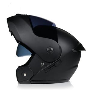 Casco moto Flip up per uomo Cross Country Full Face casco con visiere - Product Image 1