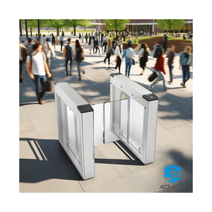 Puerta oscilante de acero inoxidable resistente ACS AUTO-IP54 resistente al agua y 20 + PPH para estaciones de <span class=keywords><strong>metro</strong></span> - Product Image 3