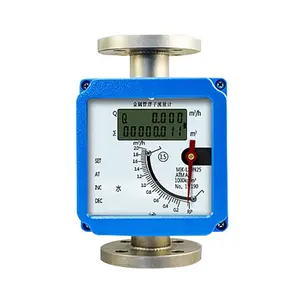 Digital-LCD-Anzeige Sauerstoff variabler Bereich Durchflussmeter Metallrohr-Float-Durchflussmeter Rotator